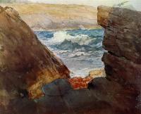 Homer, Winslow - Through the Rocks